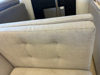 Grey Tuxedo Sofa