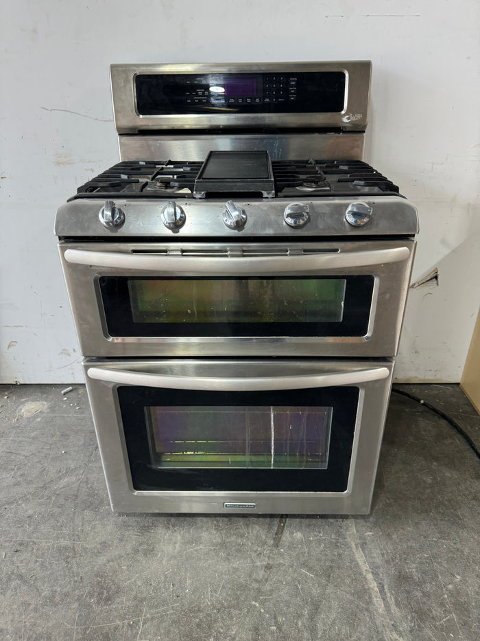 Kitchen Aid Dual fuel Double Oven Range