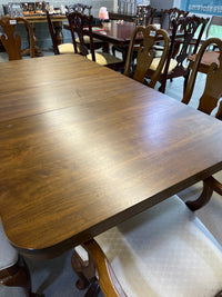 66"W Dining Table & 6 Chairs