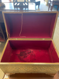 Syrian Inlaid Wooden Chest