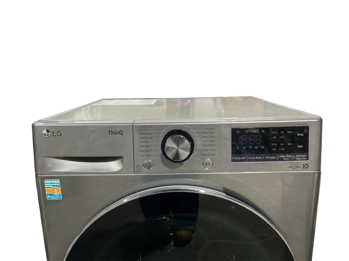 LG Front Load Washer in Graphite Steel