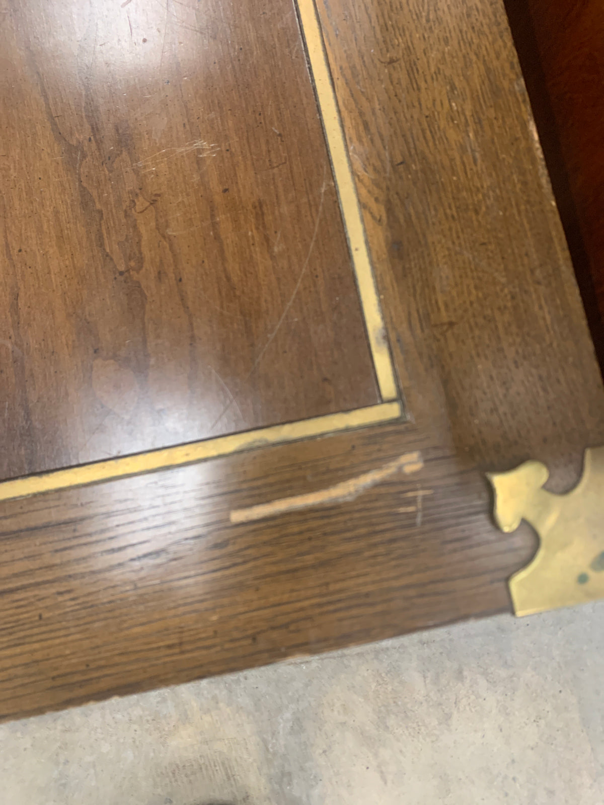 Vintage Hardwood Side Table