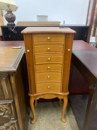Jewelry Armoire With 6 Drawers
