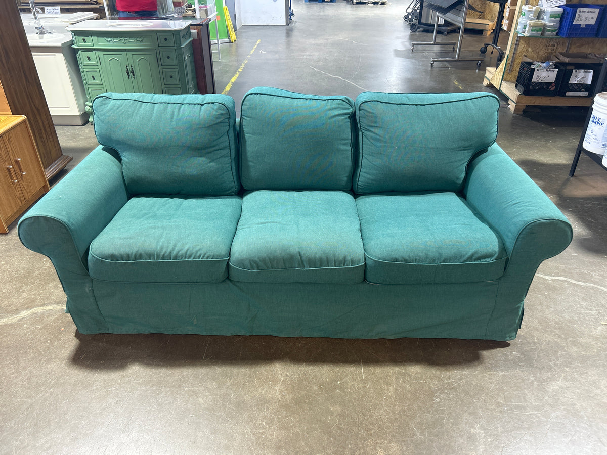 IKEA Green 3-Seater Sofa
