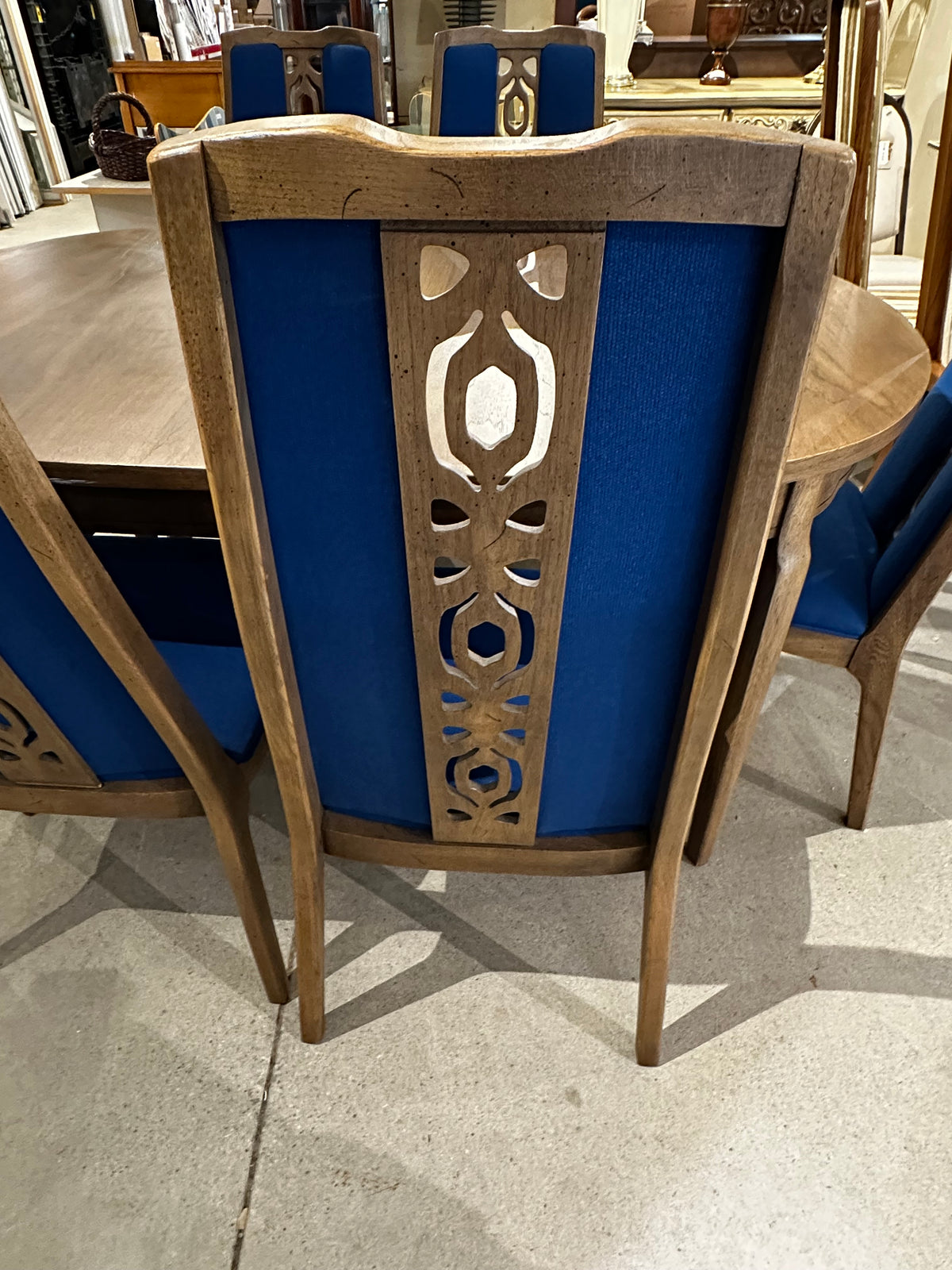 MCM Dining table and 6 chairs