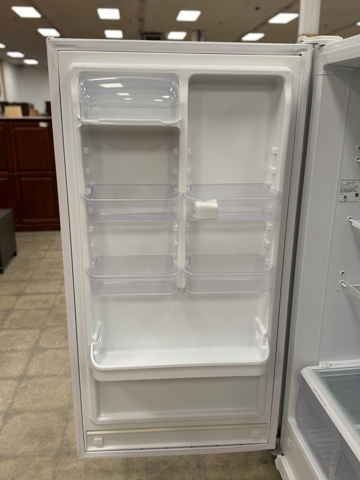 White Frigidaire Full Fridge/ Full Freezer