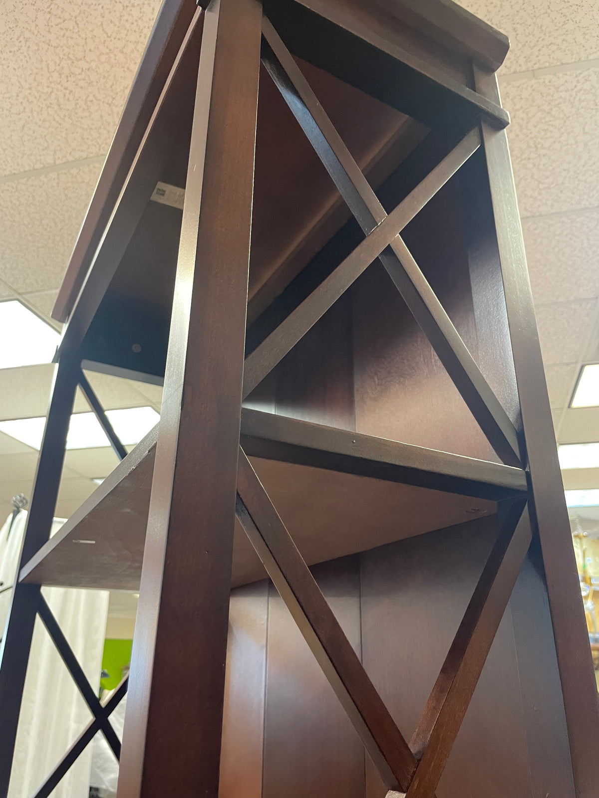 Cross-Brace Bookcase