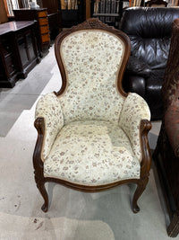 Antique Victorian Grandfather Chair