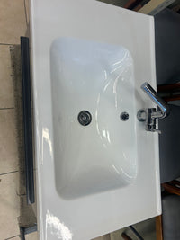 Grey Wall-hung Vanity