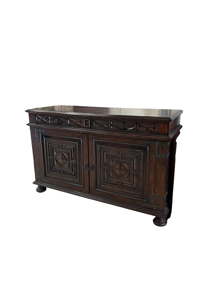 Solid Wood Buffet by Hooker Furniture - Seven Seas Collection