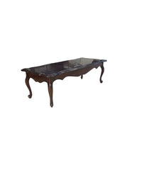 Wooden Coffee Table with Turned Legs