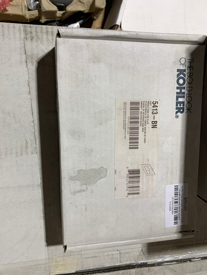 Kohler Flush actuator plate for 2"x 4" in-wall tank and carrier system