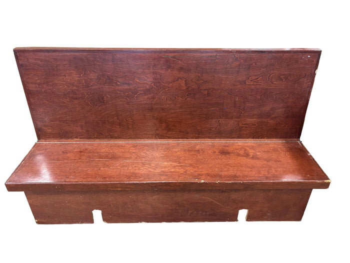 Wooden Bench with Storage