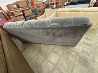 Grey Fabric 3-Seater Sofa