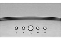 Hauslane 36-Inch Glass Canopy Convertible Island Range Hood