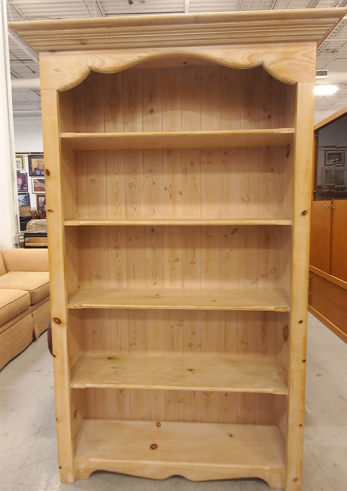 Solid Beige Bookshelf