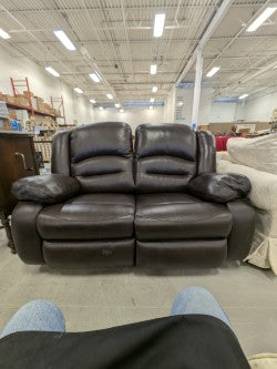 Leather 2 Seater Recliner
