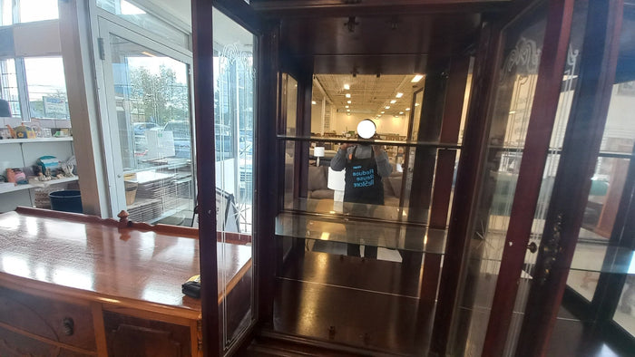 Wooden Hutch W/Dresser