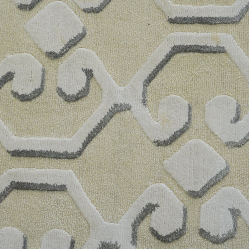 6x9-ft Wool Area Rug - Flourish