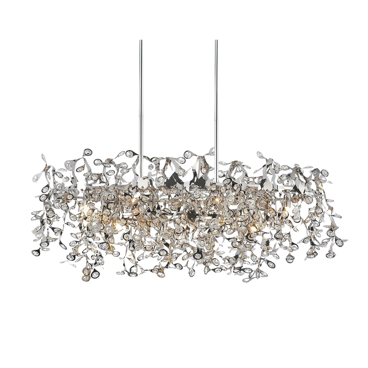 7-Light Flurry Down Chandelier