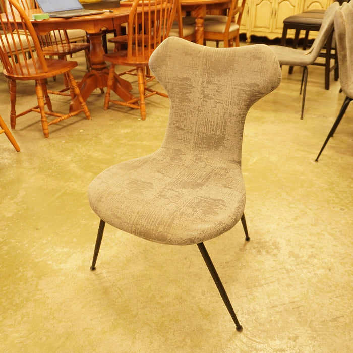 22-inch Fabric Dining Chair in Grey