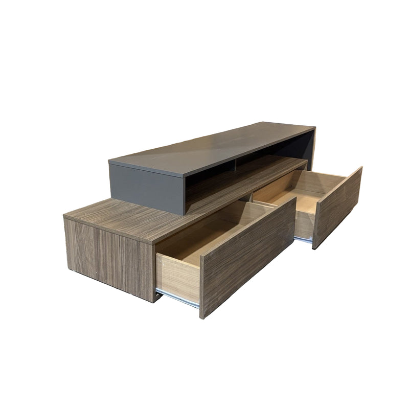 70-Inch T.v Stand With 2 Drawers