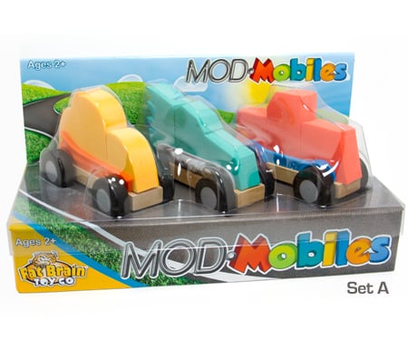 Mod Mobiles Toy Cars (Set of 3)