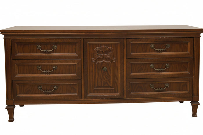 6 Drawer Dresser in Brown