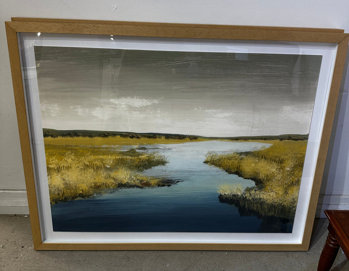 Painting Of A River By Leftbank Art
