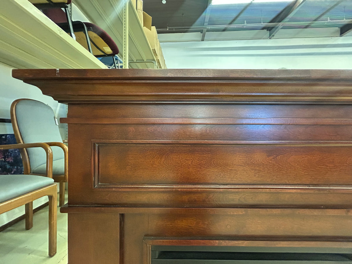 Dimplex Fireplace with A Traditional Mantel
