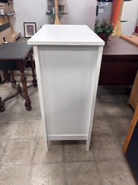 White 4-Drawer Chest