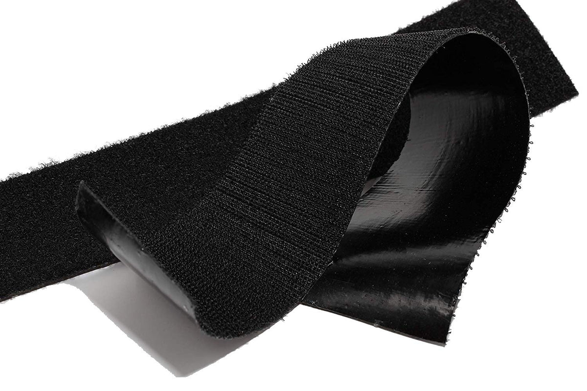 2 Inch Stronghold - Hook and Loop Strip - Adhesive Backing - Fastener Tape - 5 Yard Set