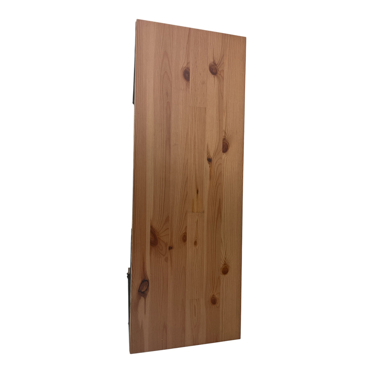 Narrow Wood and Mesh Desk