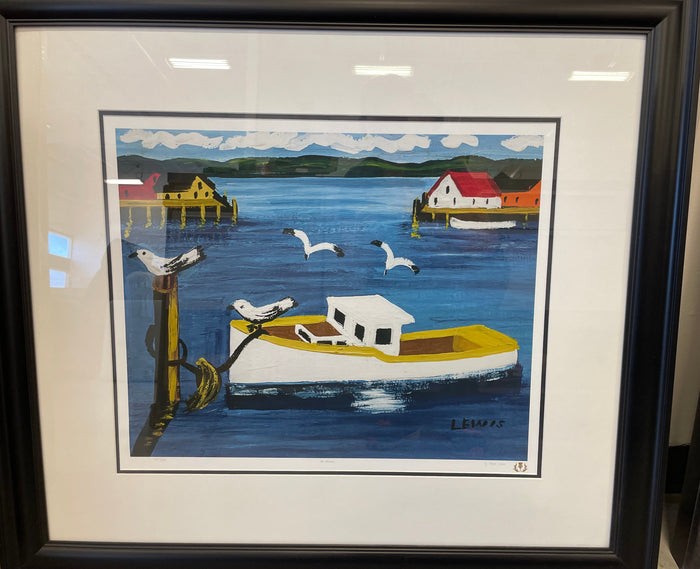 Artwork - The Harbour by Maud Lewis (print)