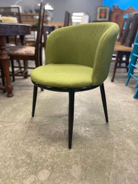 22" Moss Green Club Chair