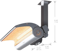 24"W Infrared Indoor/Outdoor Heater