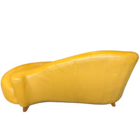 72-Inch Vintage Leather Sofa