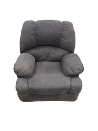 Dark Grey Fabric Recliner Rocker