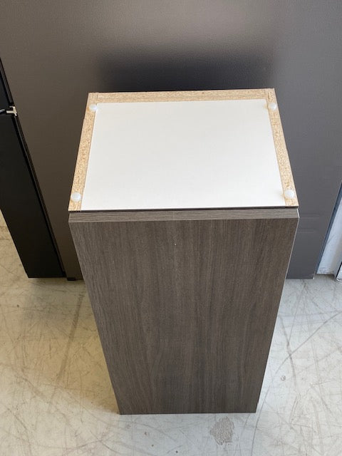 Dark Brown 12 Inch Wide Upper Cabinet
