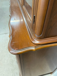 54"W Solid Wood Gibbard Buffet and China Cabinet