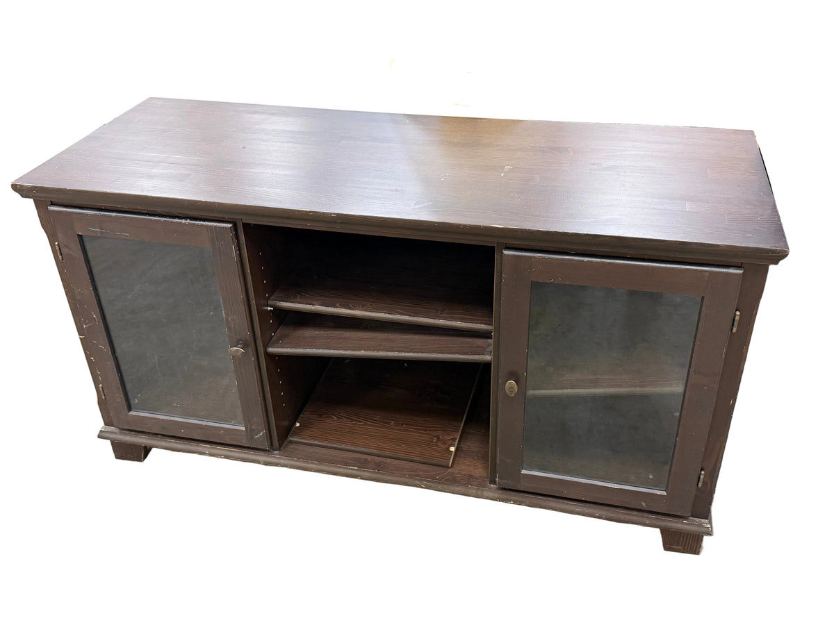 Dark Brown Entertainment Unit