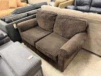Dark Espresso Brown Love seat