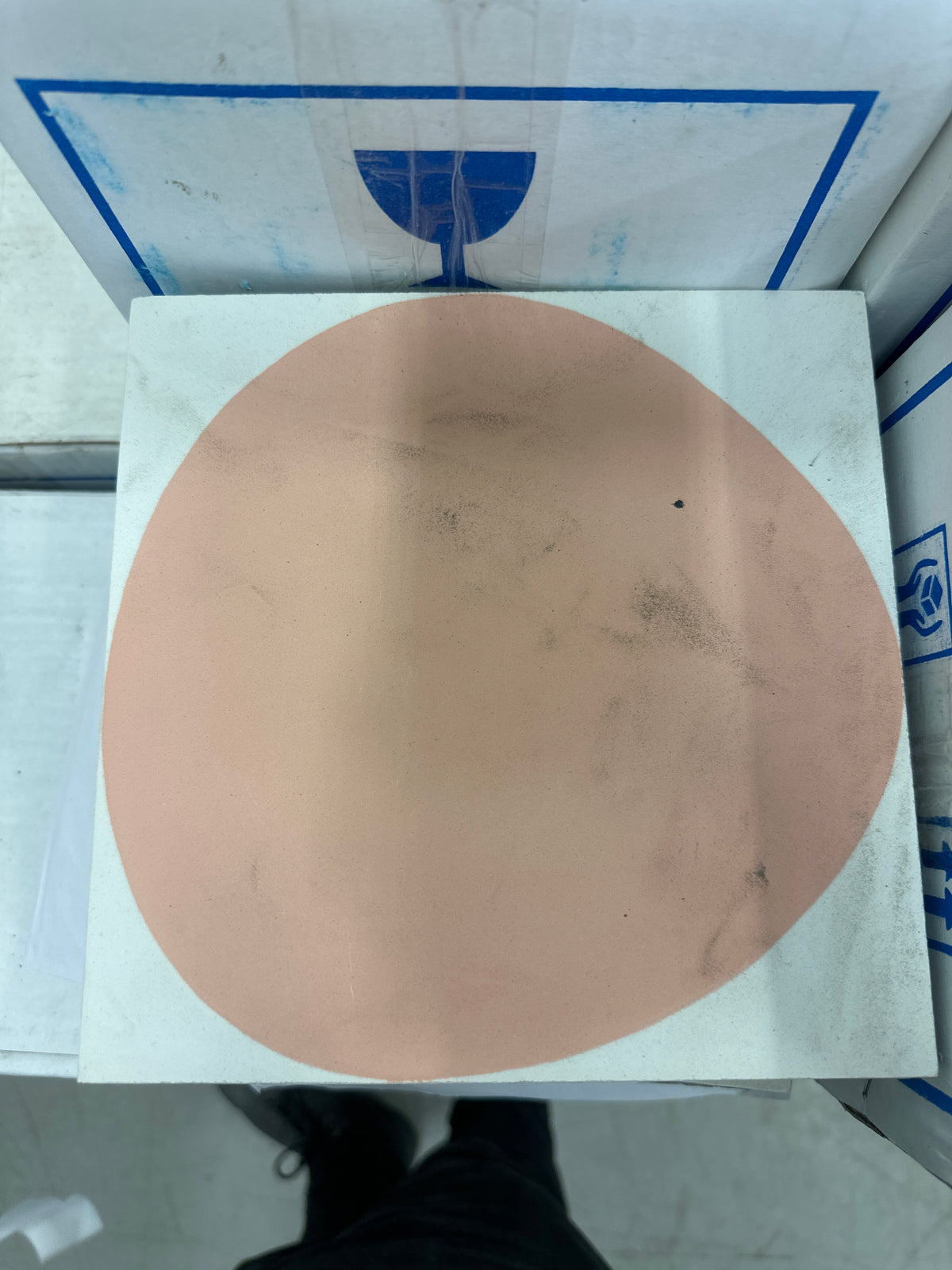 Blob Cement tile