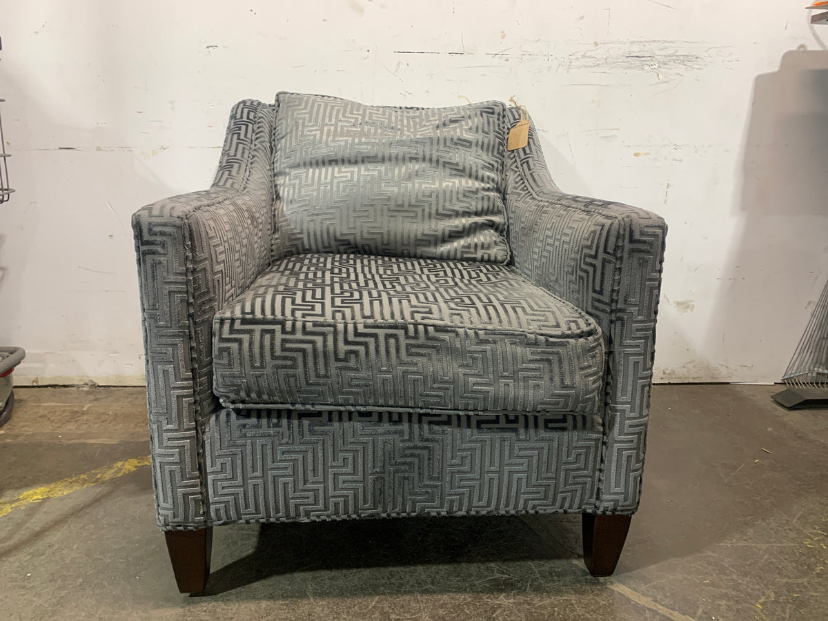 2-Pc Set Geo Club Chair