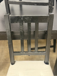Black and White Dining Set