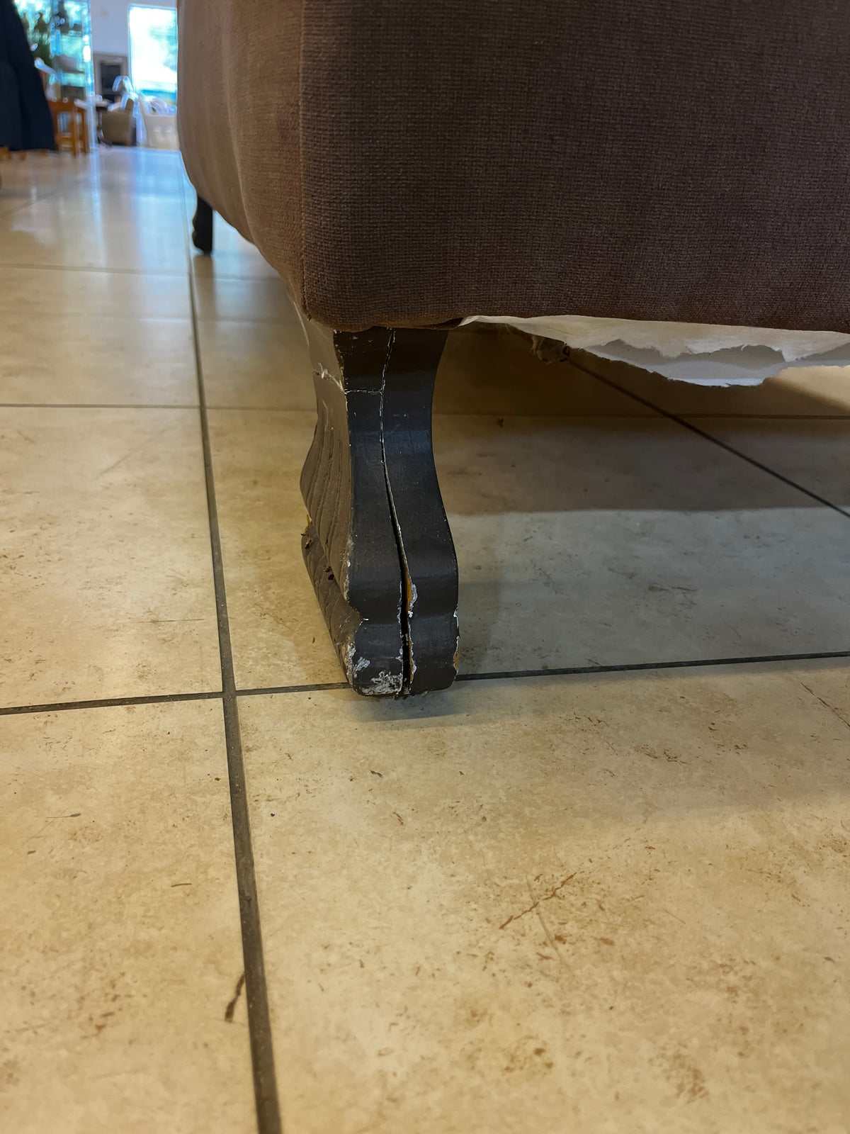 Espresso Lounge Chaise