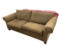 Brown Two-Seater Sofa