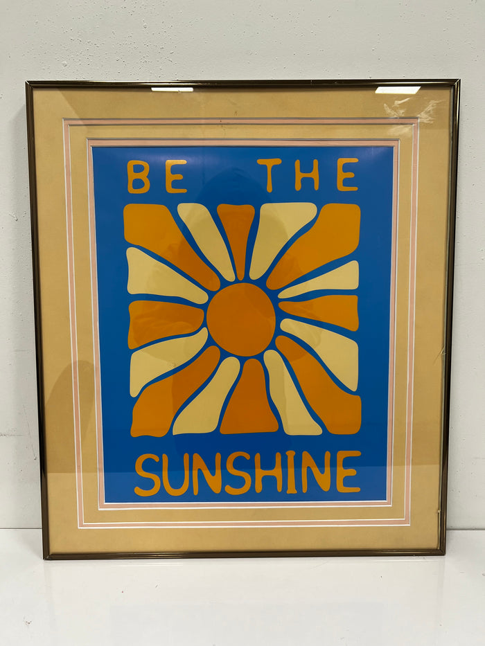 Be The Sunshine Wall Art