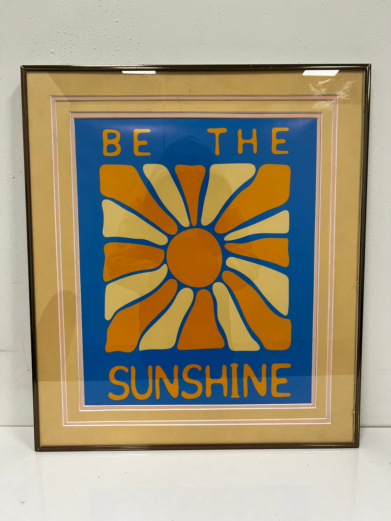 Be The Sunshine Wall Art