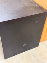 Black Solid Wood Office Desk